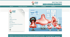 Desktop Screenshot of charlestonent.com